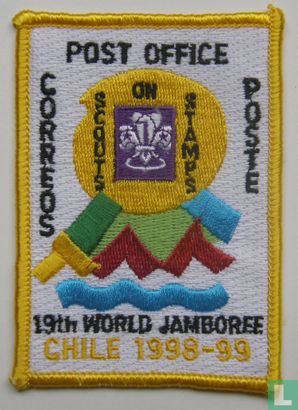 Sossi - Post office / Correos / Poste - 19th World Jamboree (yellow border)