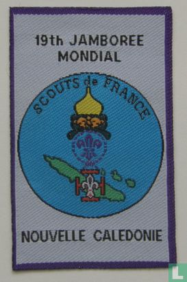 French contingent - Nouvelle Caledonie - 19th World Jamboree