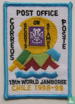Sossi - Post office / Correos / Poste - 19th World Jamboree (blue border)