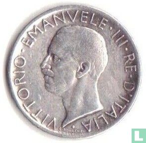 Italie 5 lire 1929 (inscription de bord **FERT**) - Image 2