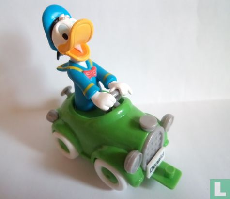 Donald Duck in auto