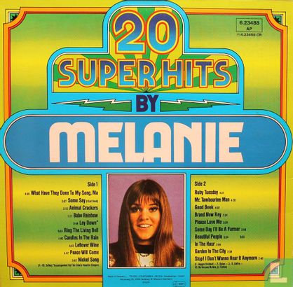 20 Super Hits by Melanie - Afbeelding 2