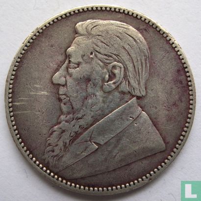 Afrique du Sud 1 shilling 1896 - Image 2