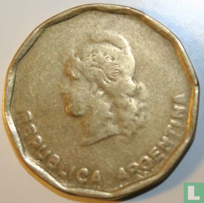 Argentine 50 centavos 1986 - Image 2