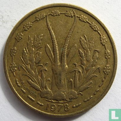 Westafrikanische Staaten 25 Franc 1978 - Bild 1