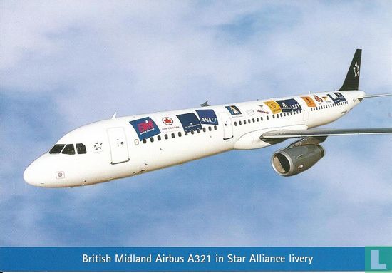 British Midland - Airbus A-321 (Star Alliance)