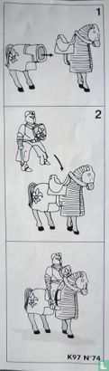 Ridder te paard 6 - Afbeelding 2