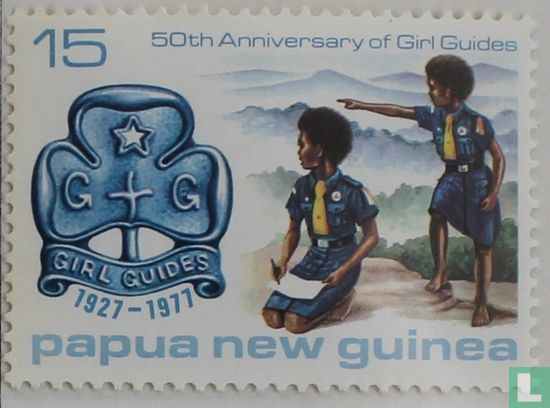 50 jaar vrouwelijke scouts