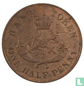 Upper Canada ½ penny 1857 - Image 2