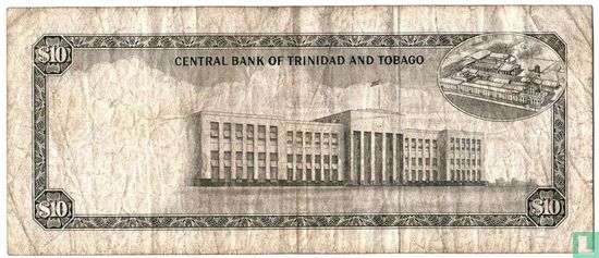 Trinidad & Tobago 10 dollar 1977 - Afbeelding 2