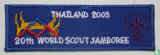 Participants badge (dark) - 20th World Jamboree - Afbeelding 1