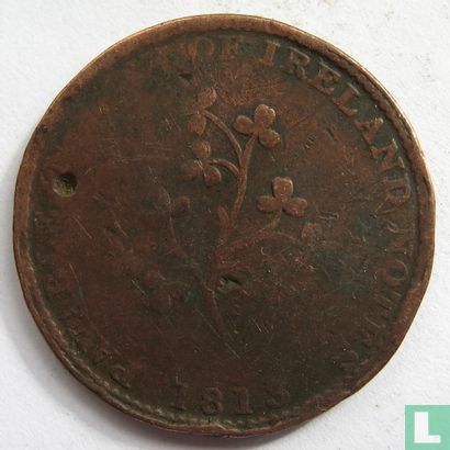 Ierland - Dublin - J Hilles 1 penny token 1813 - Image 1