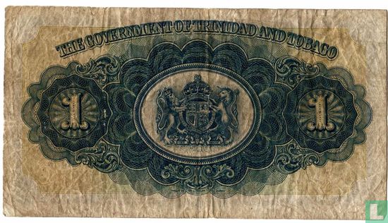 Trinidad et Tobago 1 dollar 1939 - Image 2