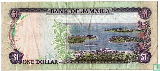 Jamaika 1 Dollar ND (1970/L1960) - Bild 2