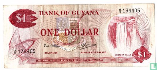 Guyana 1 Dollar - Image 1