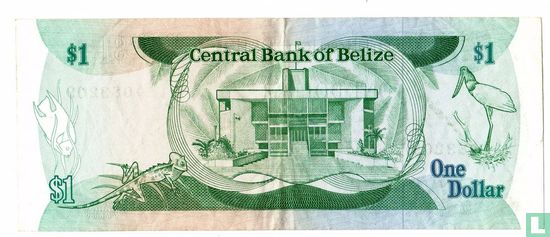 Belize 1 dollar 1983 - Image 2
