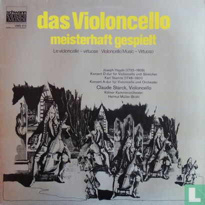 Das Violoncello meisterhaft gespielt - Afbeelding 1