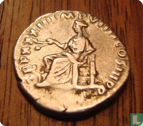 Romeinse Rijk, AR Denarius, 161-180 AD, Marcus Aurelius, Rome - Afbeelding 2