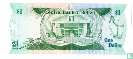 Belize 1 dollar 1987 - Afbeelding 2