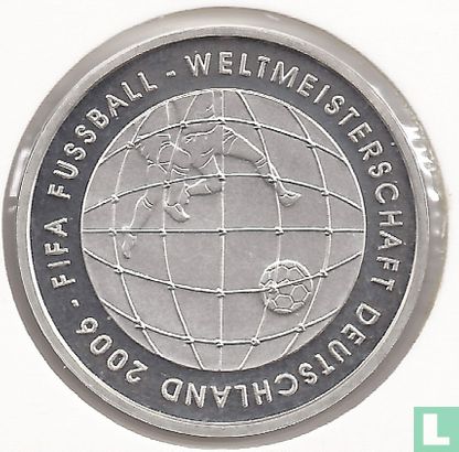 Duitsland 10 euro 2005 (F) "2006 Football World Cup in Germany" - Afbeelding 2