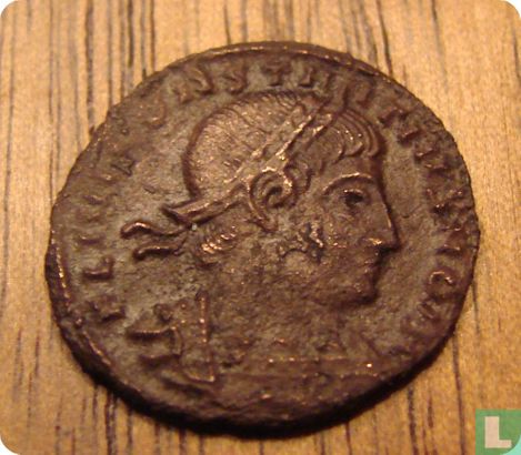 Romeinse Rijk, AE Kleinfollis, 337-340 AD, Constantinus II   - Image 1