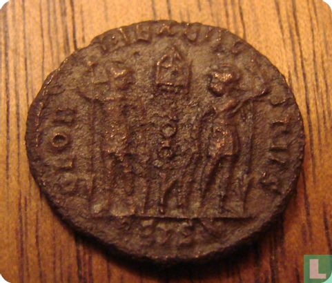 Romeinse Rijk, AE Kleinfollis, 337-340 AD, Constantinus II   - Image 2