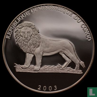 Congo-Kinshasa 10 francs 2003 (PROOF) "European Union" - Afbeelding 1