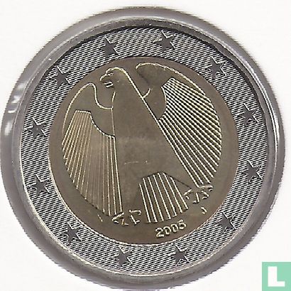 Duitsland 2 euro 2005 (J) - Afbeelding 1