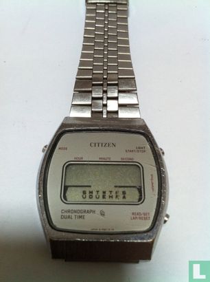 Citizen LCD - Chronograph Dual time - Bild 1