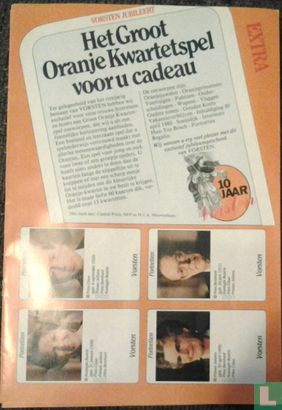 Groot Oranje kwartetspel - Image 1