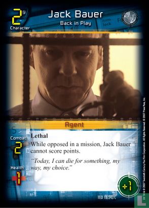 Jack Bauer - Back in Play