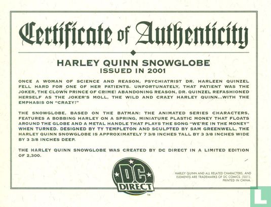 Harley Quinn Snowglobe - Bild 2