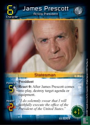 James Prescott - Acting President
