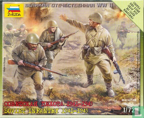 Sovjet Infanterie 1941-1943 - Afbeelding 1
