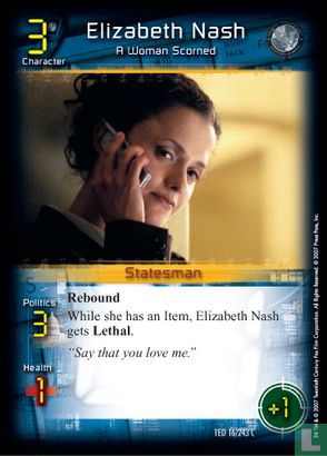 Elizabeth Nash - A Woman Scorned
