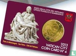 Vaticaan 50 cent 2013 (coincard n°4) - Afbeelding 3