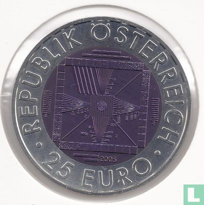 Austria 25 euro 2005 "50 years of Television" - Image 1
