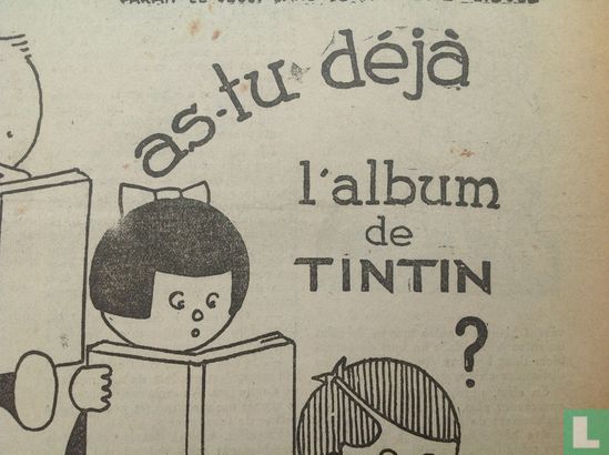 Tintin-le Petit Vingtième -1930-numéro 37 - Afbeelding 2