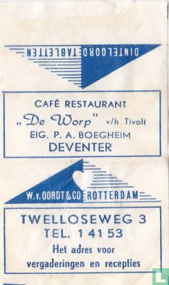Café Restaurant "De Worp"