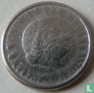 Netherlands 25 cent 1965 (misstrike) - Image 2