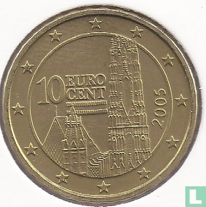 Autriche 10 cent 2005 - Image 1