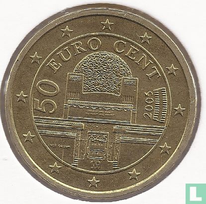 Autriche 50 cent 2005 - Image 1