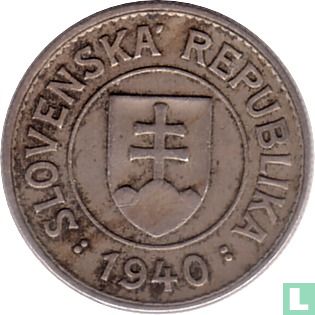 Slowakije 1 koruna 1940 - Afbeelding 1