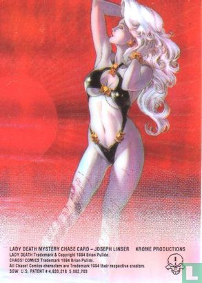 Lady Death mystery chase card - Image 2