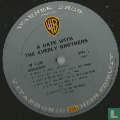 A Date with the Everly Brothers - Afbeelding 3