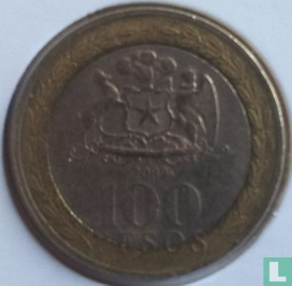 Chile 100 pesos 2009 - Image 1
