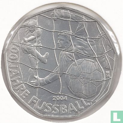 Autriche 5 euro 2004 (special UNC) "100th anniversary of football in Austria" - Image 1