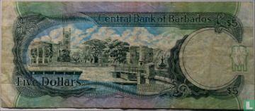 Barbados 5 Dollars - Afbeelding 2