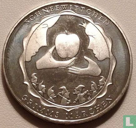 Allemagne 10 euro 2013 "Grimm's fairy tales - Snow White" - Image 2