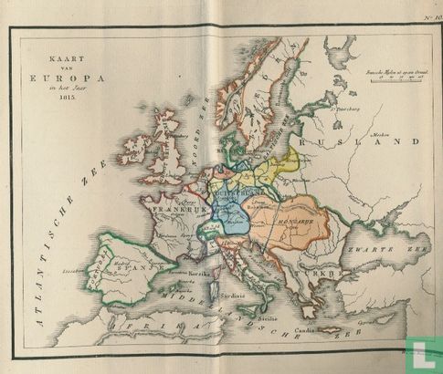 Tafereel der omwentelingen in Europa in eene volgreeks van kaarten - Afbeelding 3